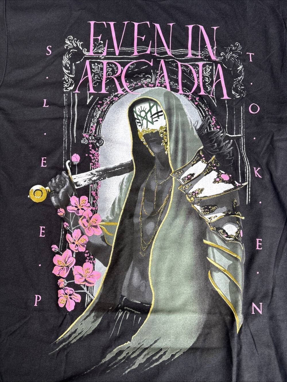 Sleep Token Even In Arcadia Ritual Portrait Graphic T-Shirt Men's Size M NWOT